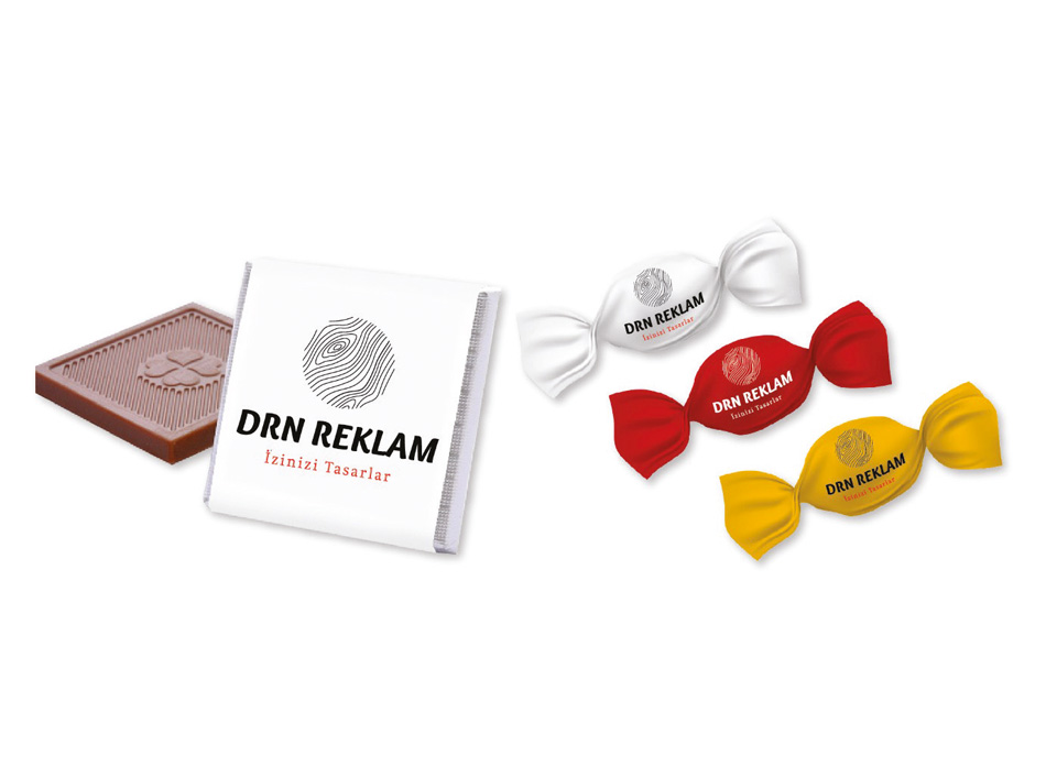Werbeschokolade & Bonbons